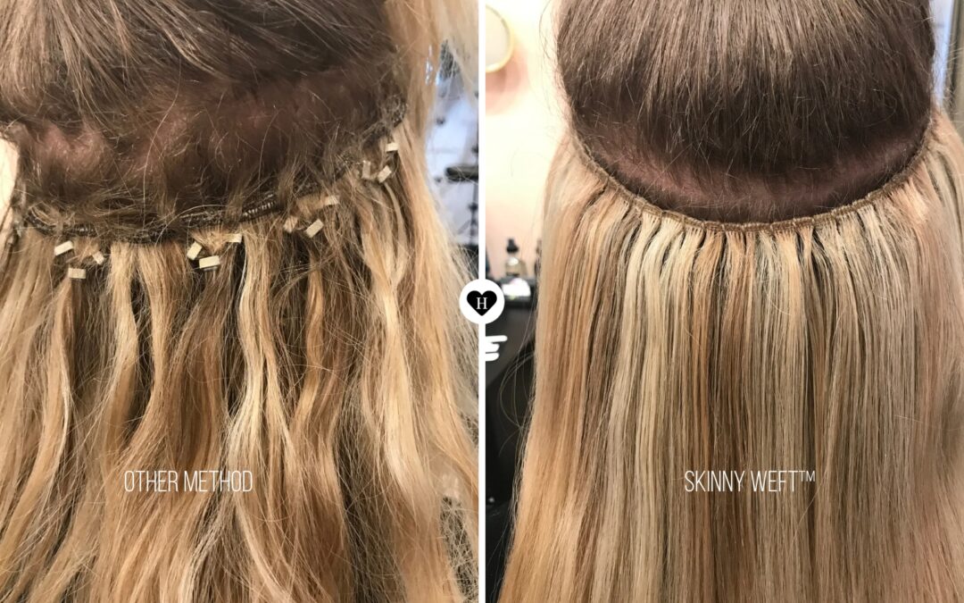 Hair Extension Methods: Skinny Weft Vs. Others